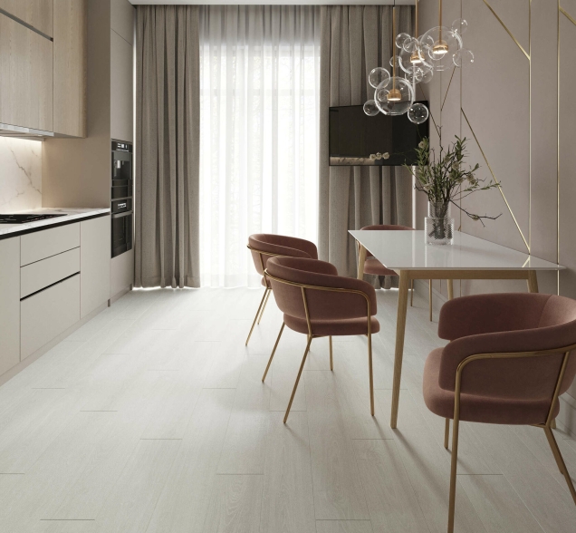 SPC Ламинат AlixFloor City Line белый крафт