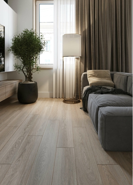 Кварц-винил AlixFloor Natural Line Дуб ирландский темный ALX1560-7