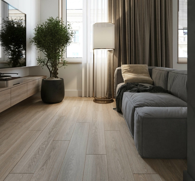 SPC Ламинат AlixFloor Natural Line Дуб ирландский темный