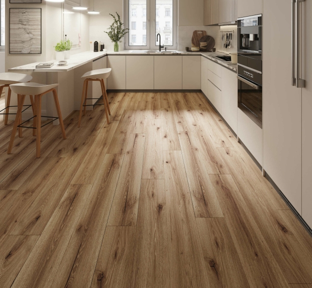 SPC Ламинат AlixFloor Natural Line Дуб коричневый рустикальный