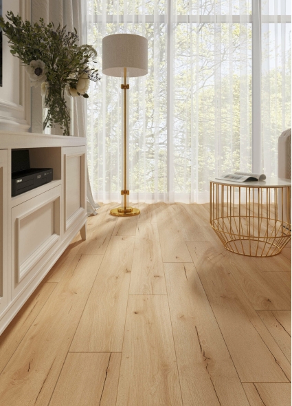 Кварц-винил AlixFloor Natural Line Дуб кремовый-рустикальный ALX1036-19А