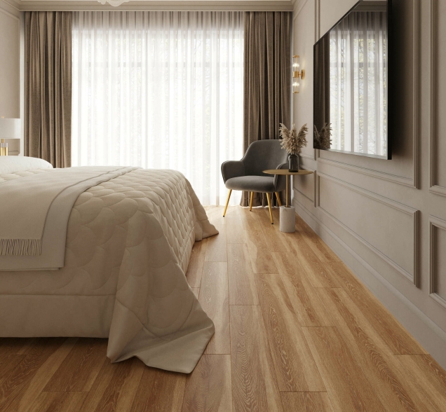 SPC Ламинат AlixFloor Natural Line Дуб медовый светлый