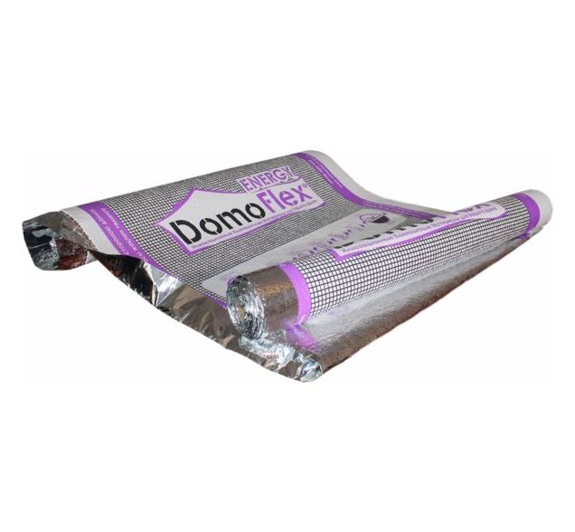 DomoFlex Energy композитная пароизоляционная подложка для инфракрасного пола